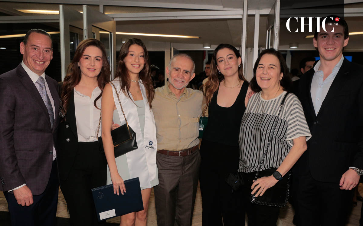 David Páez, Maca Romo de Páez, Carola Páez, Alfonso Romo, Maca Páez, Maca Garza Lagüera y Juan Diego Páez