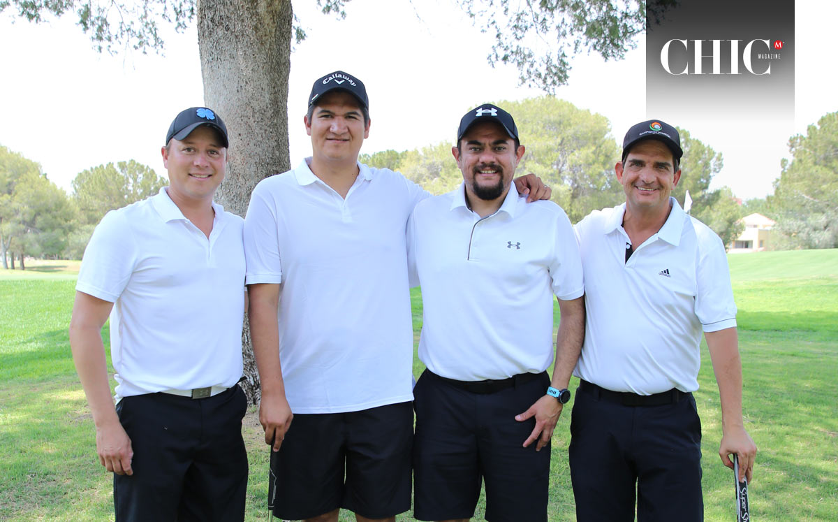 Diego, Chuy, Carlos y Ricardo