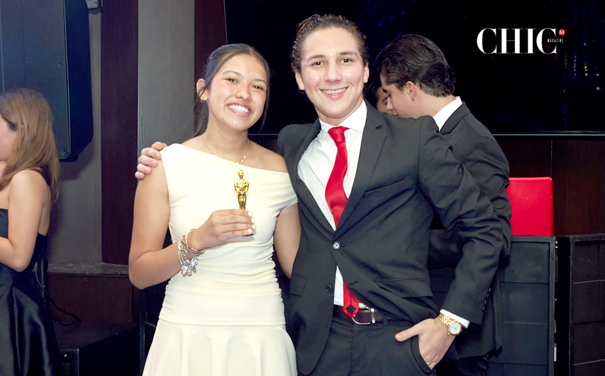 Isabella Berman junto a Patricio Godoy disfrutaron de la celebración