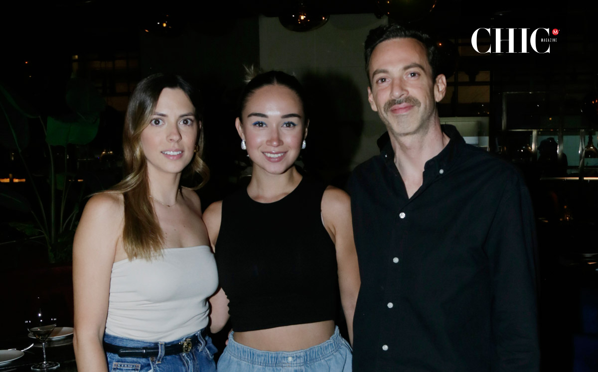 Lucia González Vignau, Andrea Fernández y Gerardo Vignau