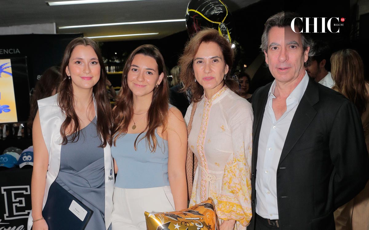 Marian Bullnes, Roberta Bullnes, Gaby Bullnes y Oscar Bullnes