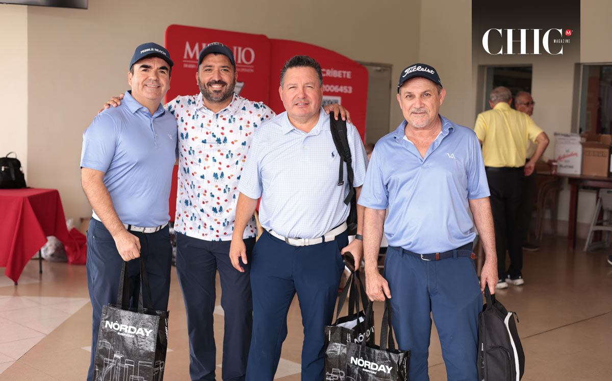 Martín, Daniel, Héctor y Alfredo