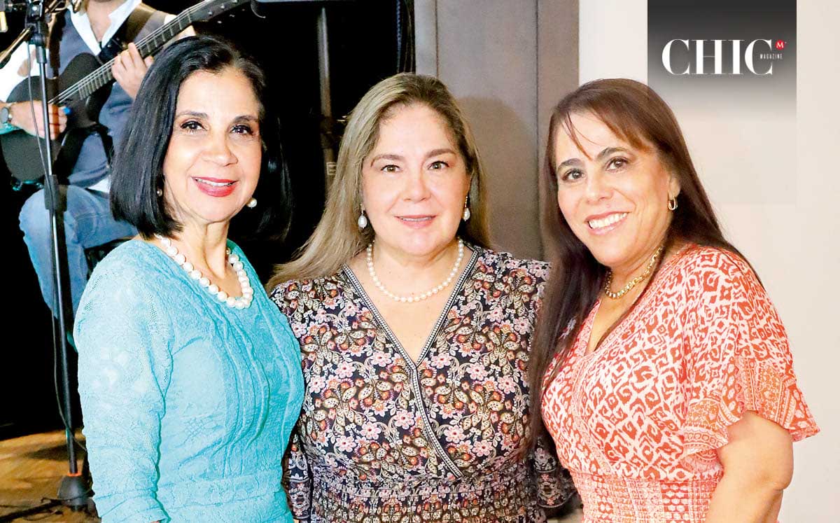 Paty García, Marú Gámez y Dora Aguirre