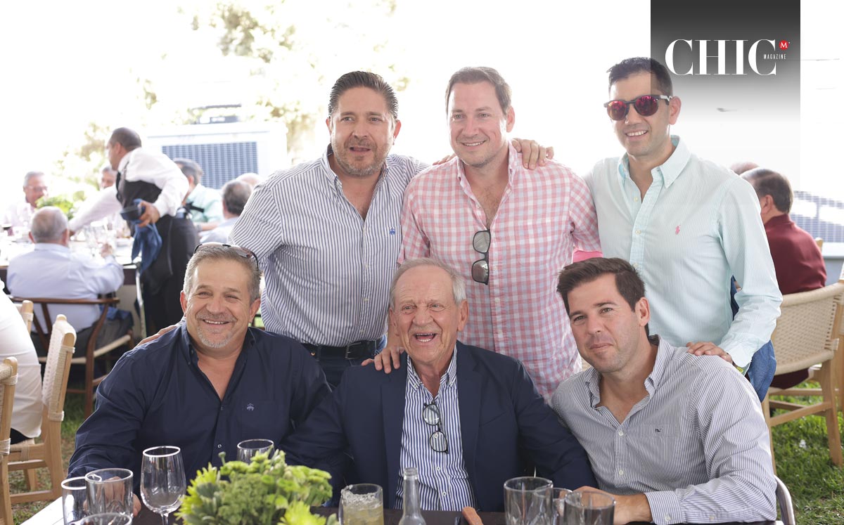Pedro, José Carlos, Alberto, Javier, Beto y Carlos