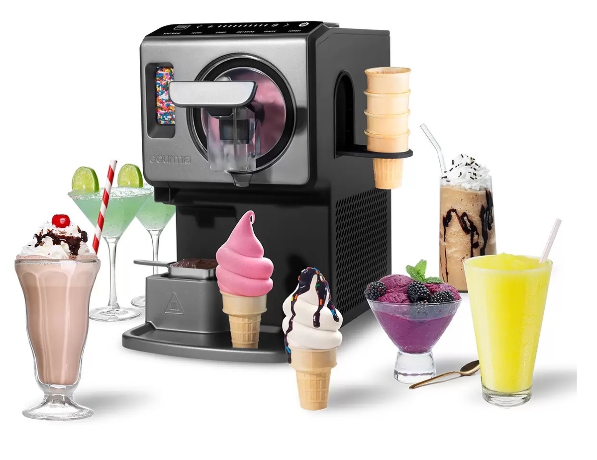 Todo lo que puedes hacer con la máquina para hacer helados Gourmia (Foto: Costco)