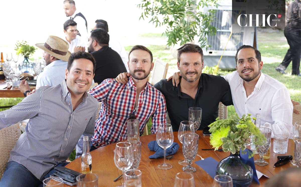 Raúl, Adrián, Pablo y Rafa