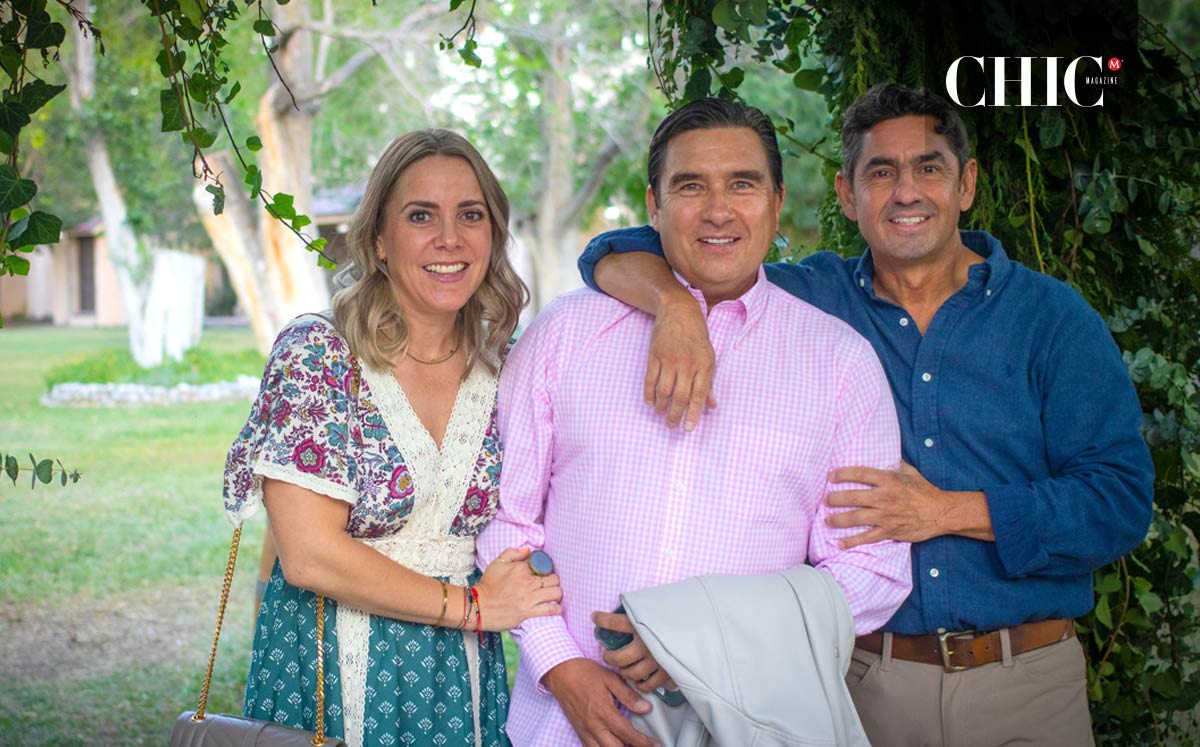 Regina, Jorge y Jechu