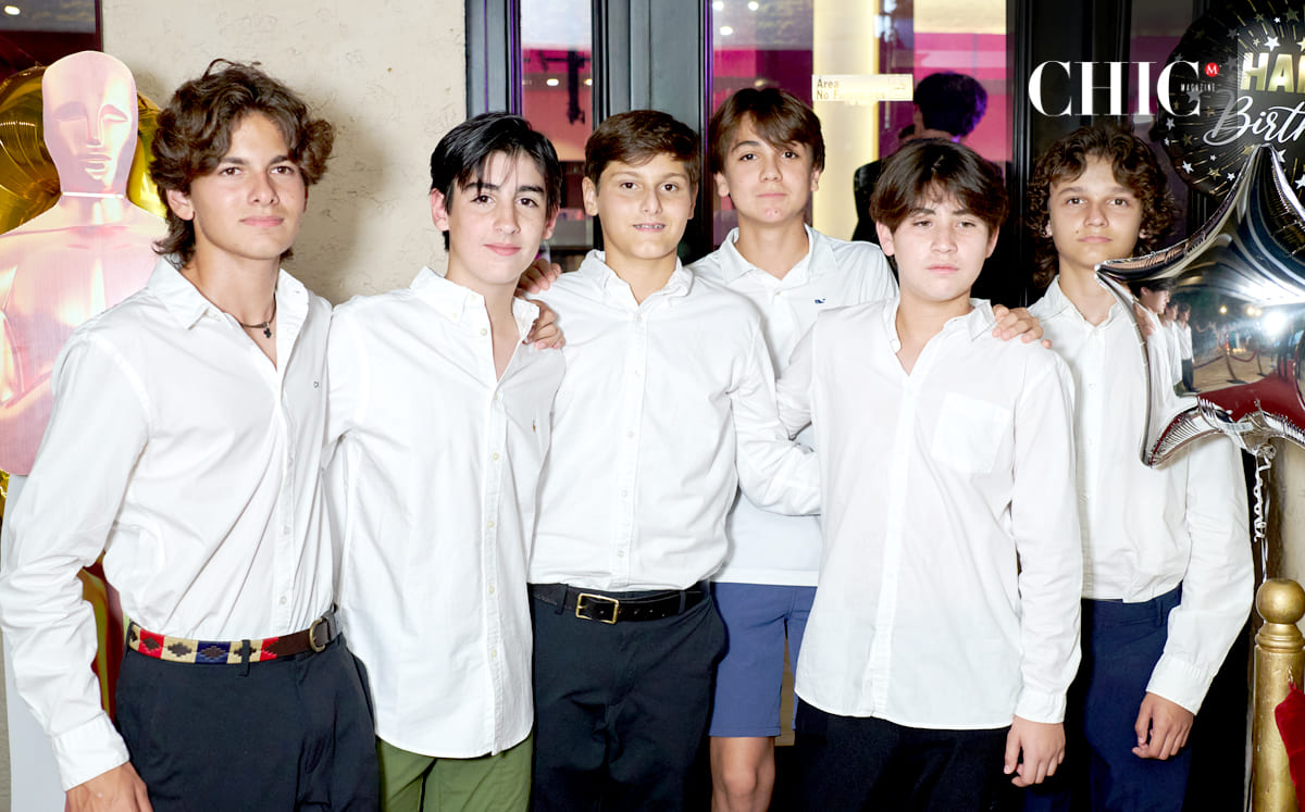 Santino Romero, Santiago Macouzet, Jorge Romero, Adrián Avila, Carlos Lom, José Luis Rangel