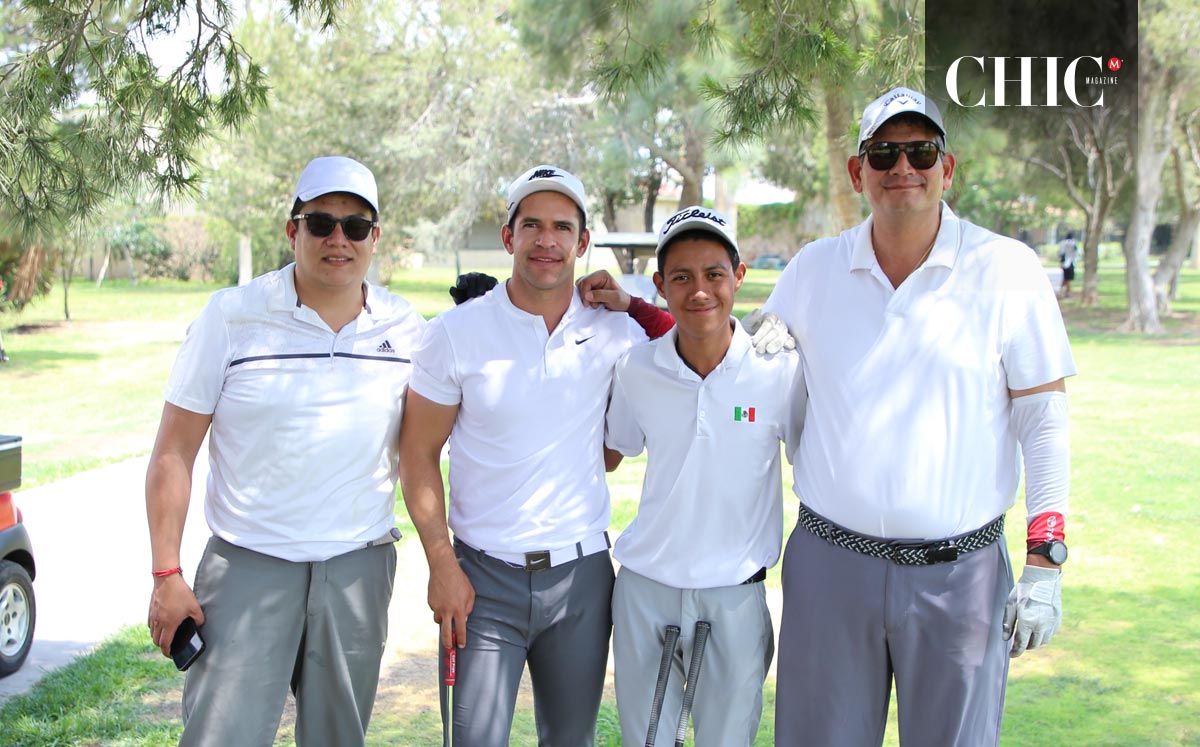 Víctor, Pavel, Pablo y Armando