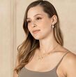 El look de Mariana Rodríguez con vestido de tubo (Instagram)