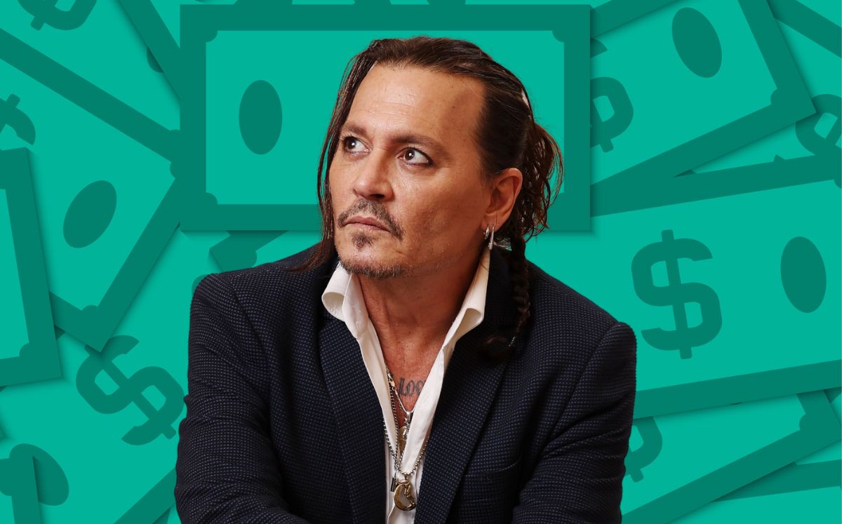 Johnny Depp y su fortuna ahora con su regreso al cine (Foto: Getty/Freepik)