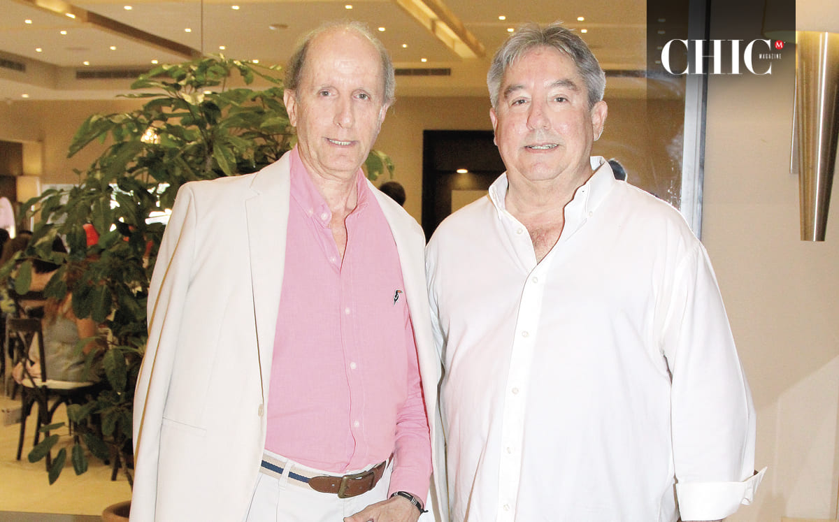 Carlos Ochoa y Luis Ochoa fueron parte de la celebración