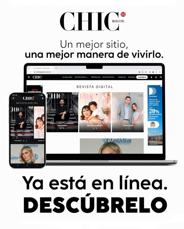 CHIC Magazine se reinventa con un nuevo rediseño (Foto: Chic Magazine)