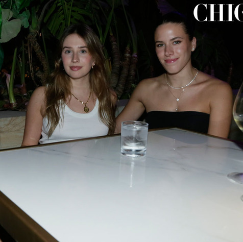 Daniela Garza, Jimena González y Florencia Calderón