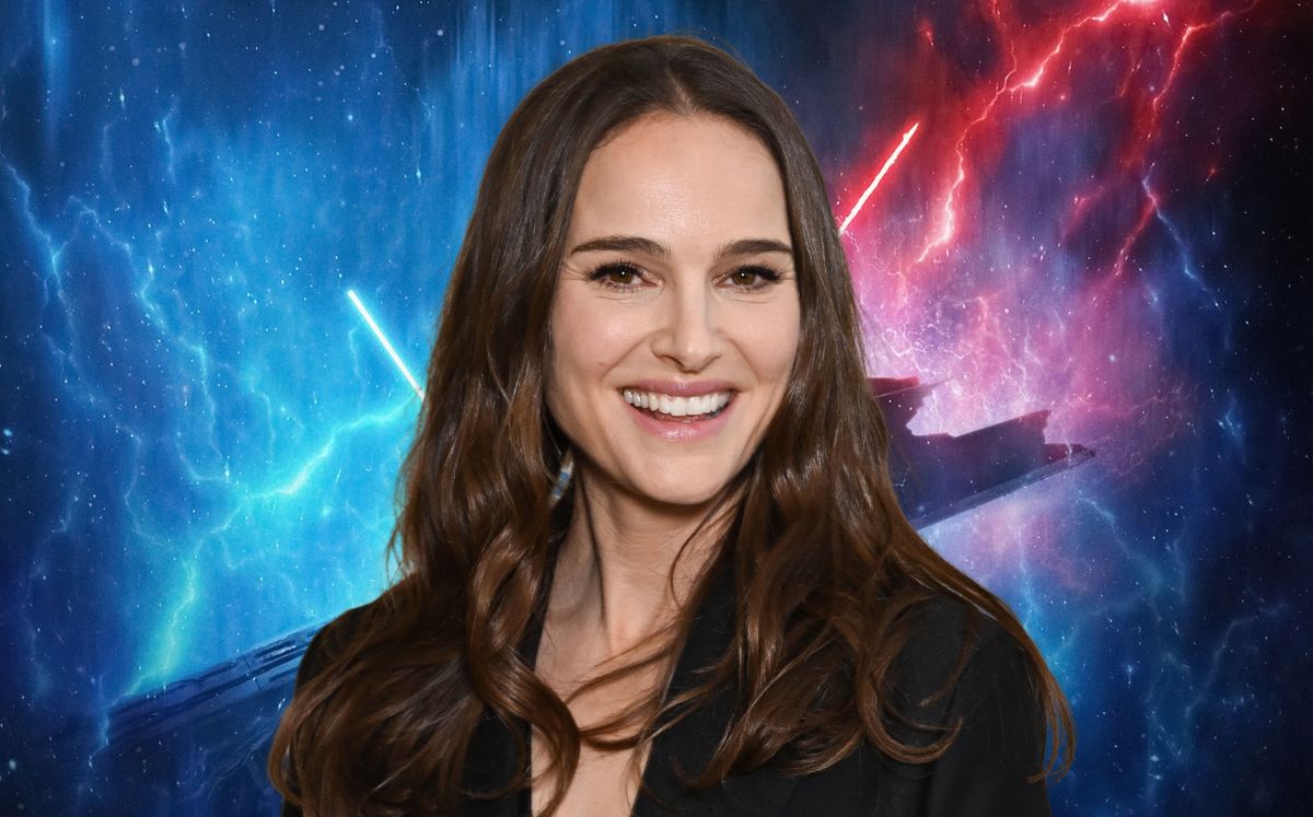 Natalie Portman y el extraño objeto que robó del set de "Star Wars" (Foto: Getty/Instagram)