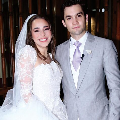 Paloma Llaguno y Diego Salazar. Fotos: Roberto Alvarado / Omar Valdez