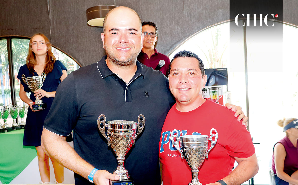 Rubén Cruz y Raúl Sandoval orgullosos de su participación en el Torneo de Tenis