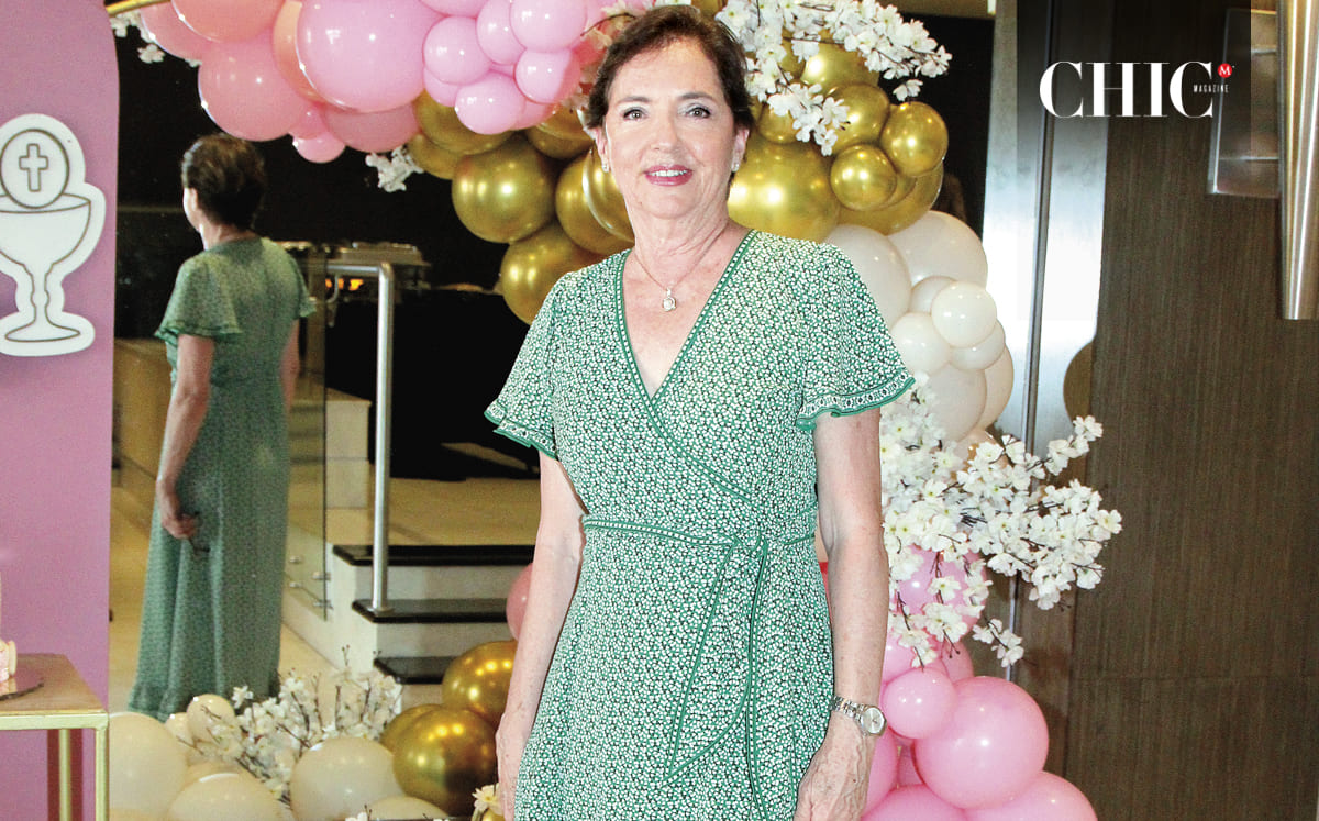 Tere Ochoa llegó puntual a la celebración