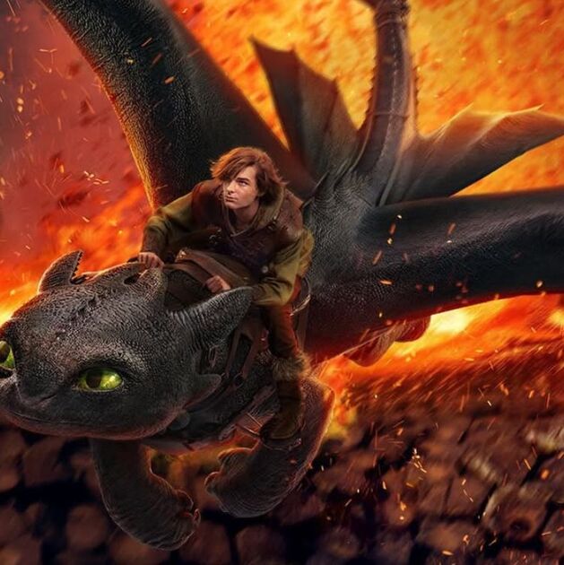 ¿El live-action de "Cómo entrenar a tu dragón" tendrá secuela? (Foto: Instagram)