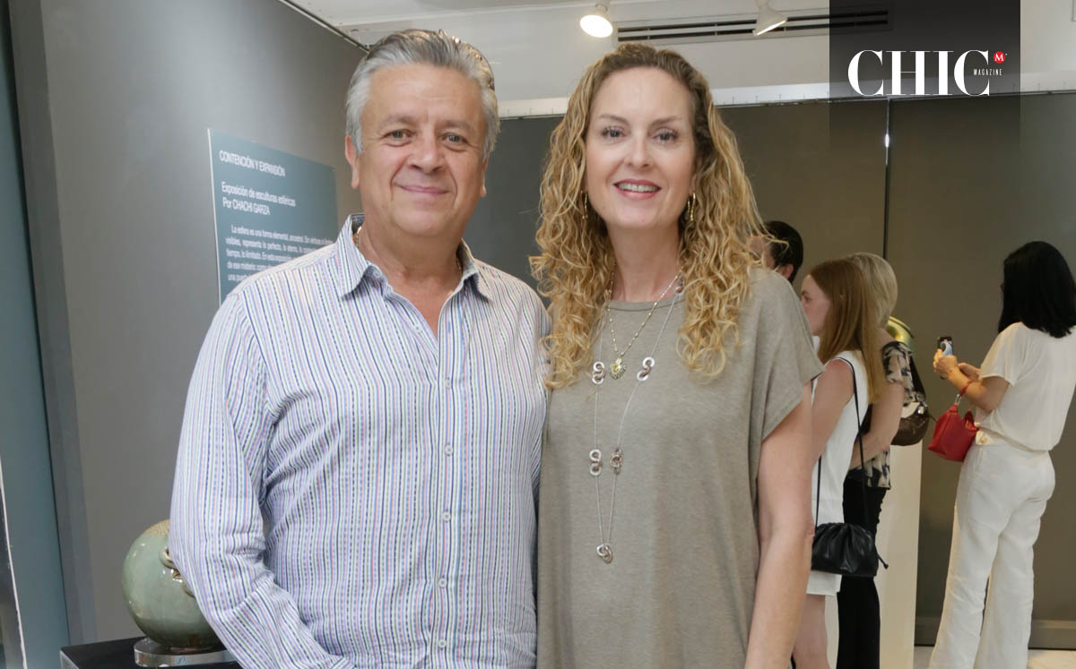 Agustin Suárez y Cristy Barker