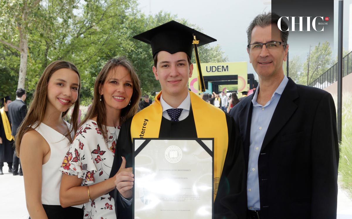 Alexa Sedas, Ivonne De Icaza, Rafael Sedas y Rafael Sedas