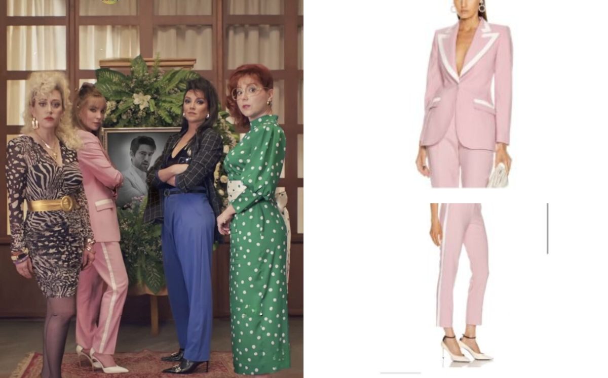 Blazer Dolce & Gabbana de Belinda en “Mentiras La Serie” (Instagram/Dolce & Gabbana)