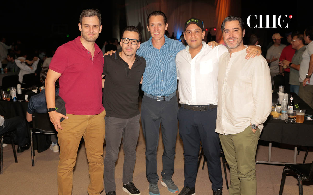 Bobby Kenny, Andre Delgado, Federico Gutierrez, Kiko Cortés y Jorge Gonzalez