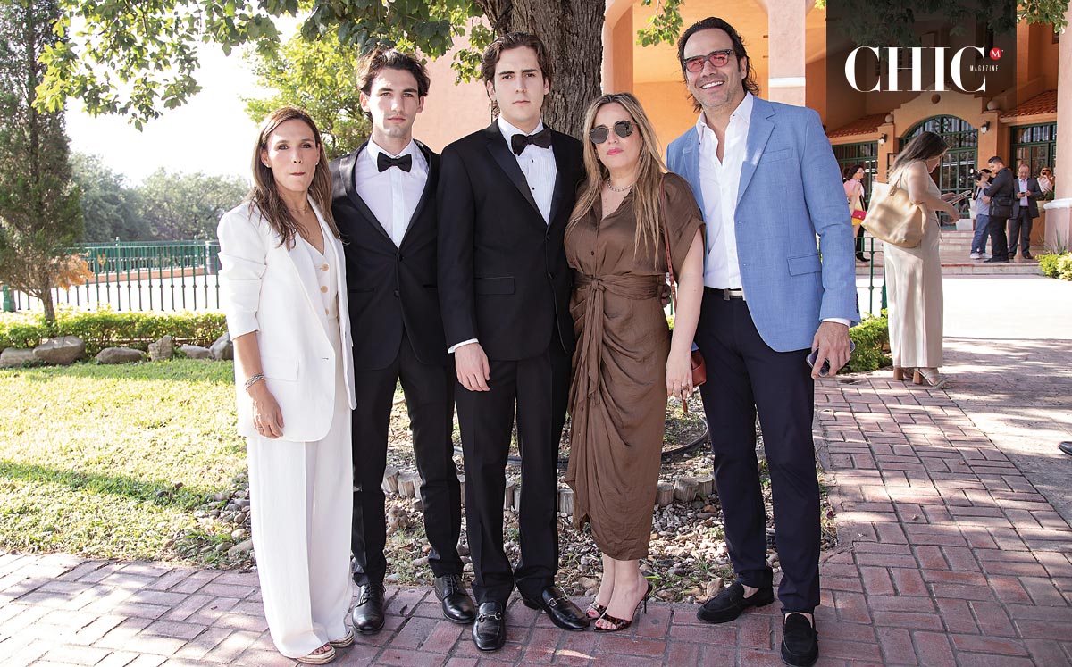 Denisse Martínez, Diego Montemayor, Lenin Zazueta, Cecy Moyeda y Lenin Zazueta