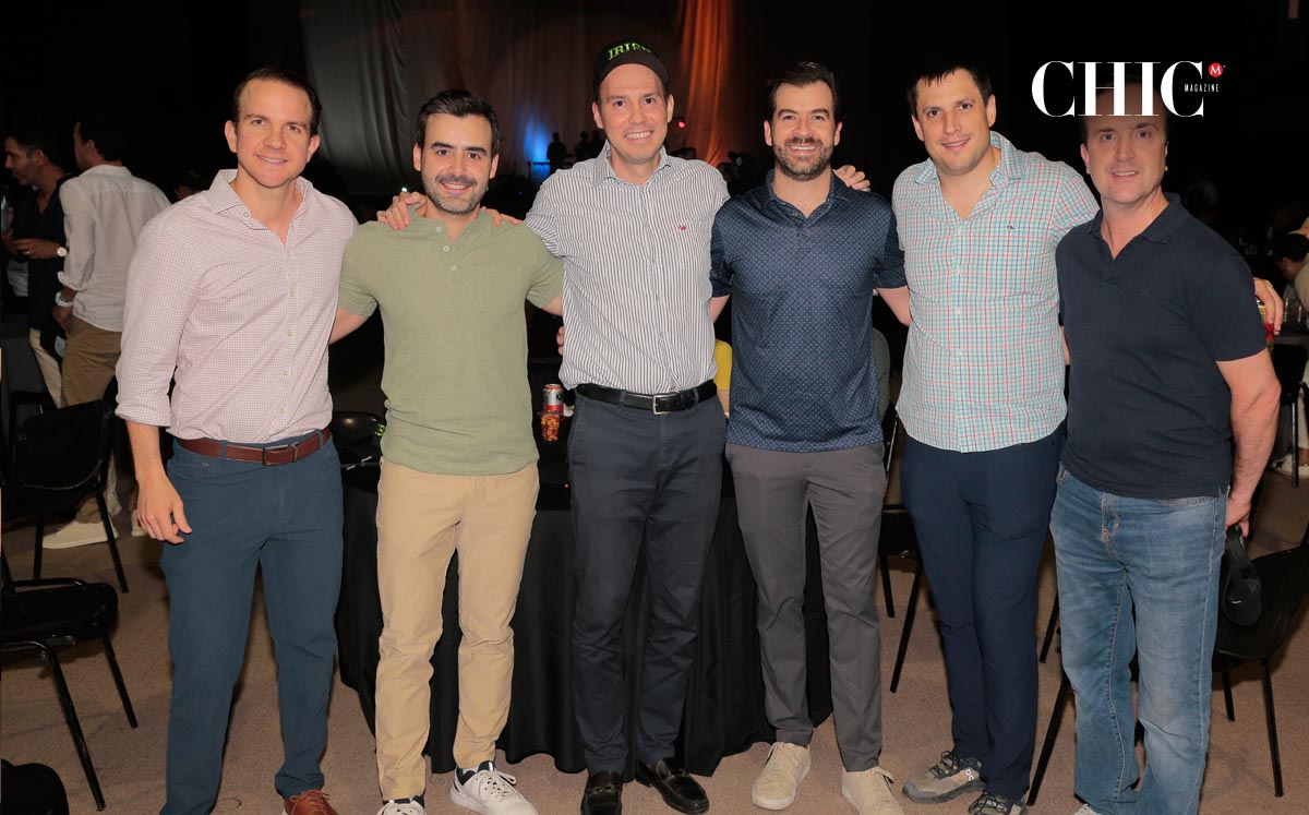 Miguel Marcos, Antonio Menchaca, Daniel Moreno, Guillermo Muñiz, Jorge Cepeda y Fede Cortés