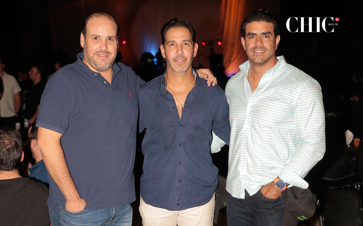 Pato Salinas, Raul Saide y Eduardo Santoy
