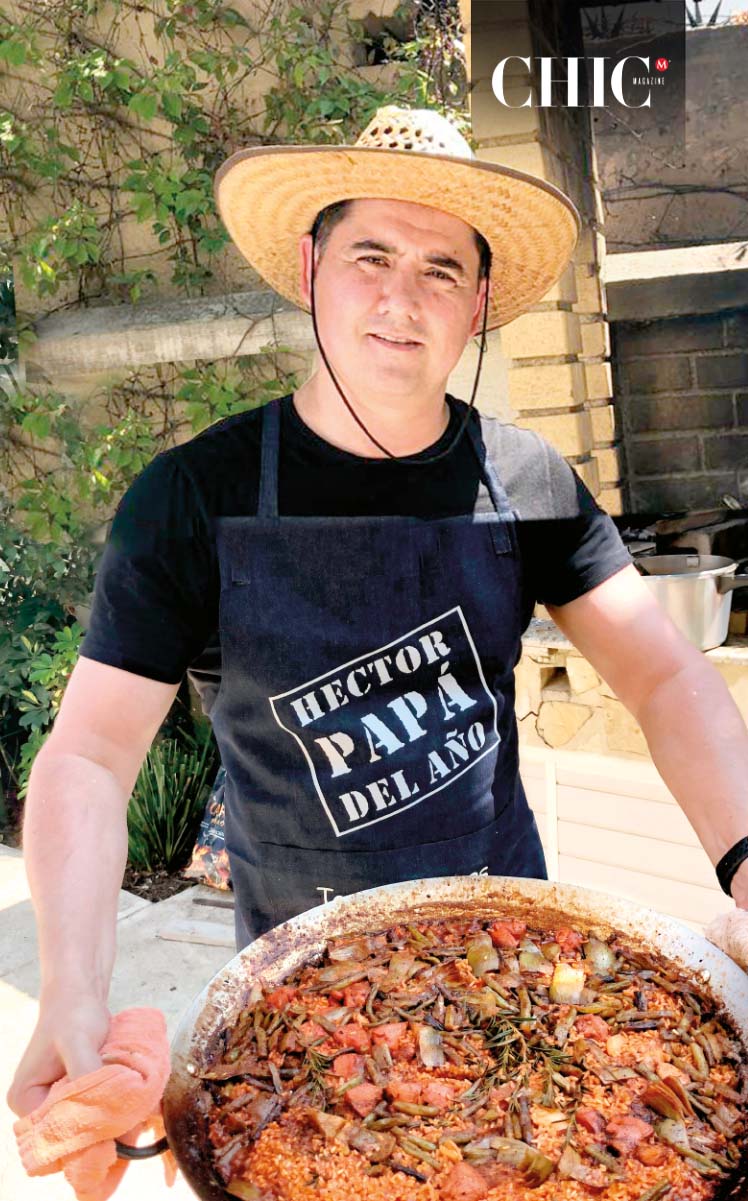 Conoce el paso a paso para preparar una deliciosa paella valenciana tradicional, Héctor Moreno lo explica