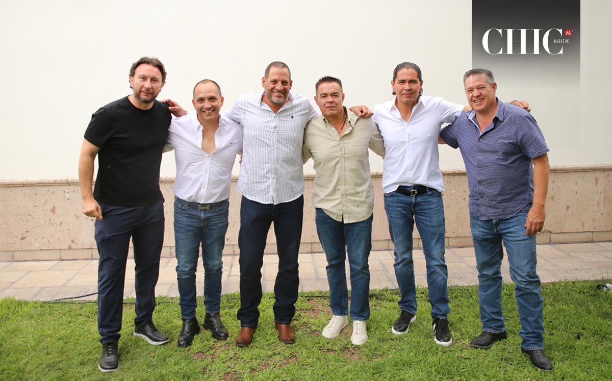 Alejandro, Jan, Eduardo, Vicente, Jorge y Hugo