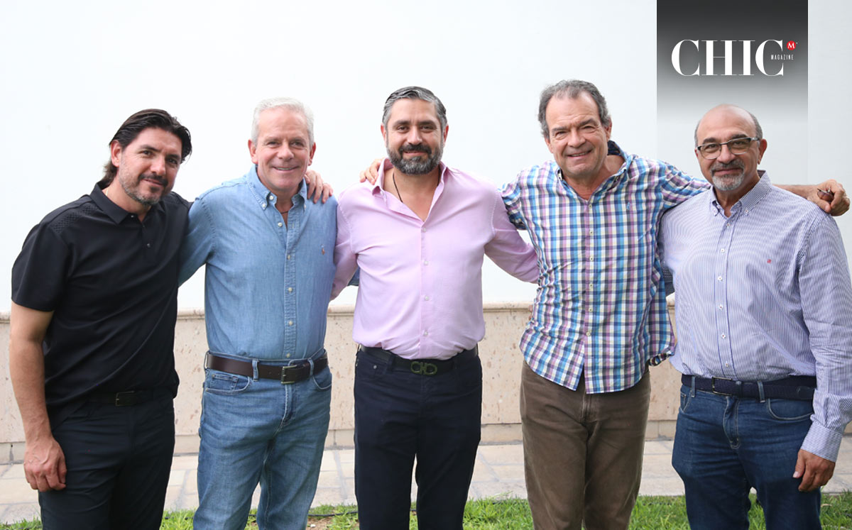 Gil, Marcelo, Antonio, Mauricio y Said