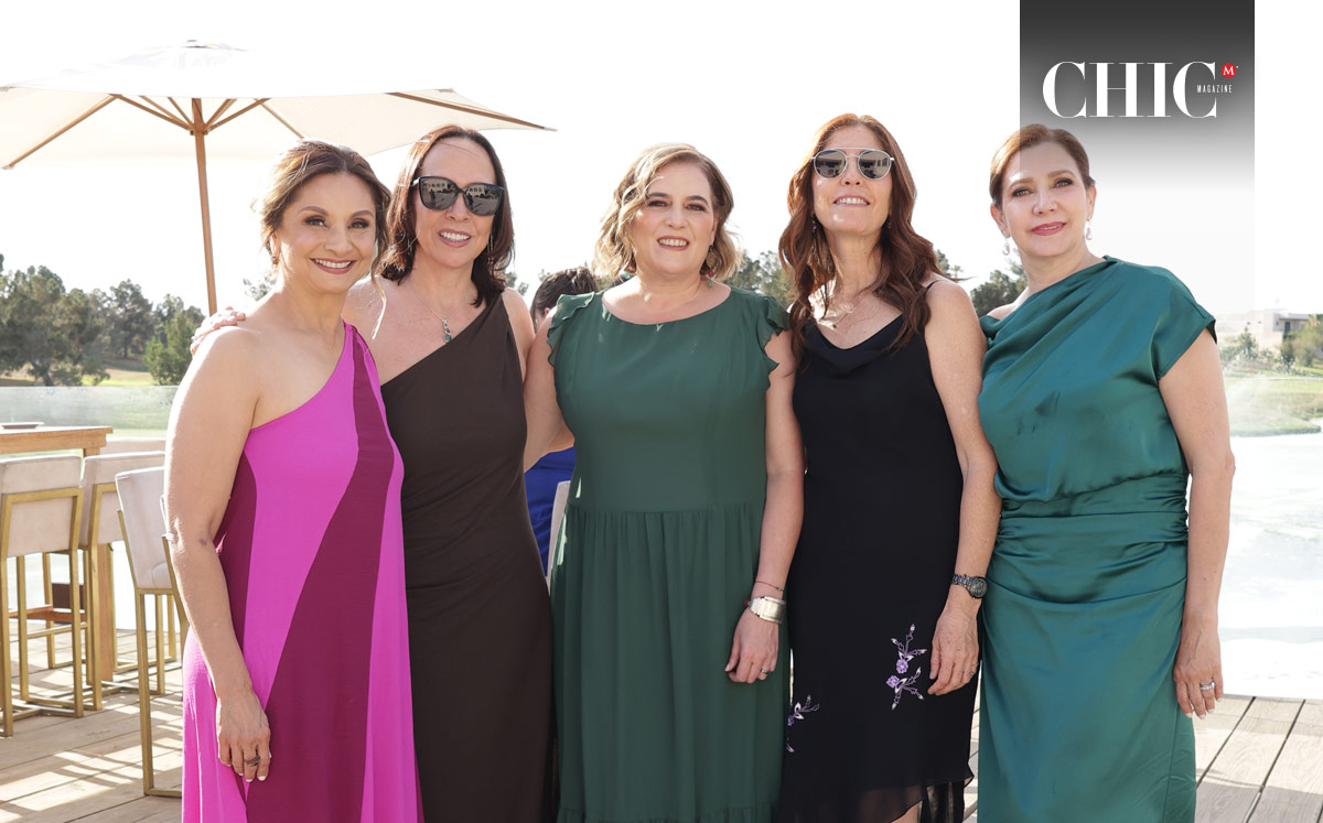 Lupita, Gloria, Susana, Gaby y Rosa