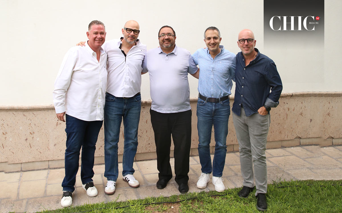 Paco, José Luis, Jesús, Félix y José Antonio