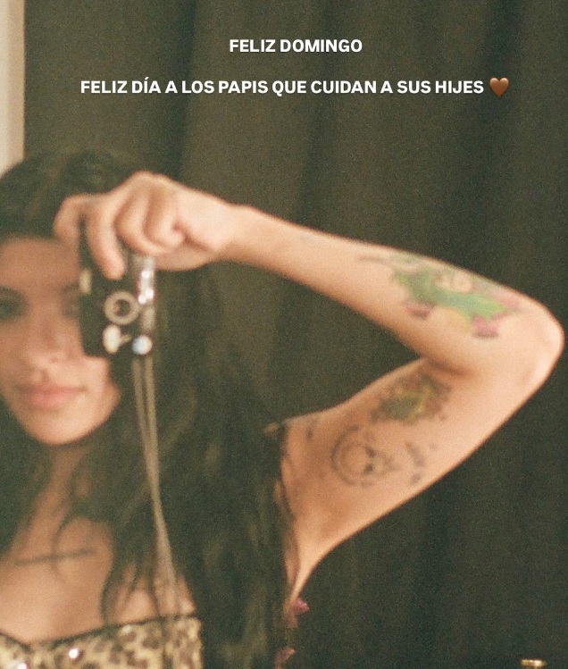 El mensaje de Cazzu sobre el Día del Padre (Foto: Instagram)