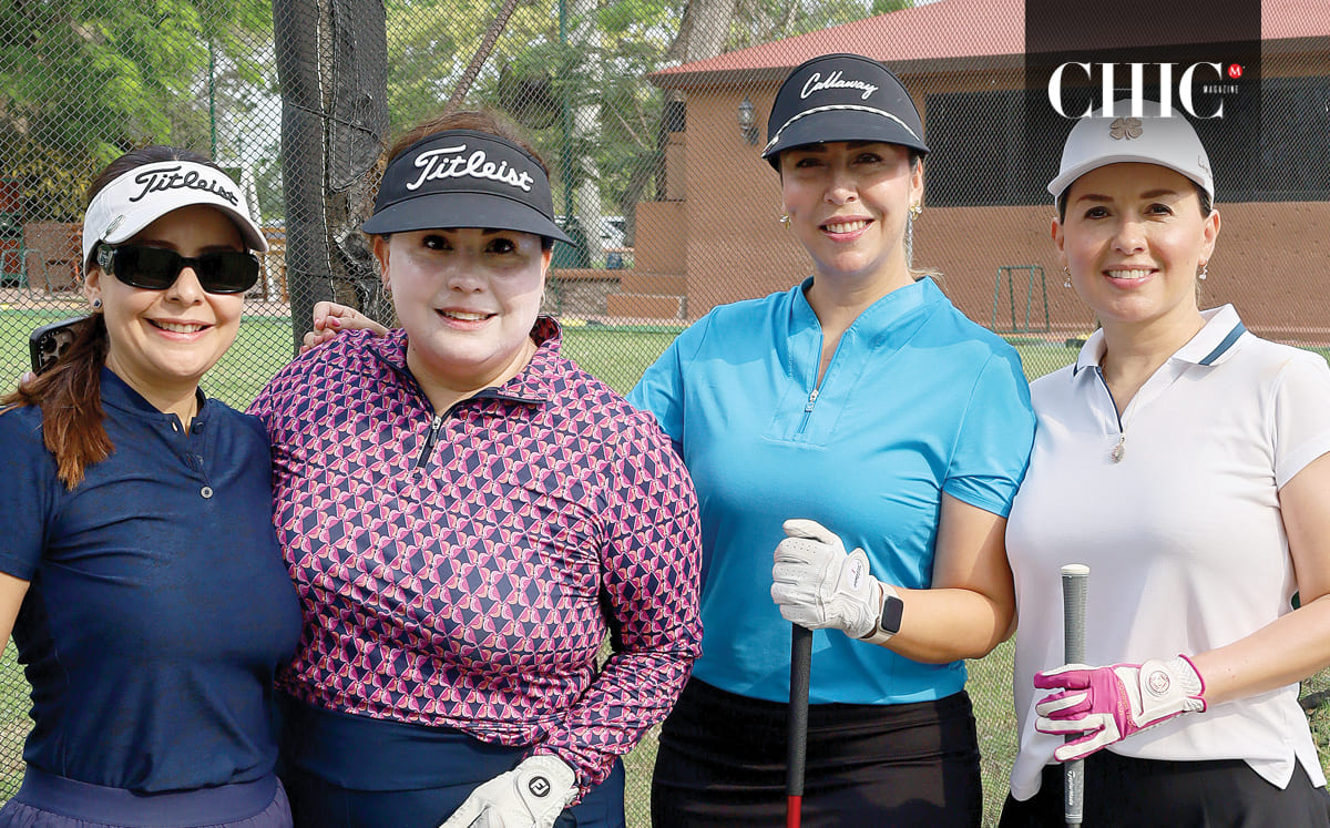 Adriana Sánchez, Viviana Reyes, Martha Illescas y Marlen Sánchez disfrutaron de una jornada entre amigas