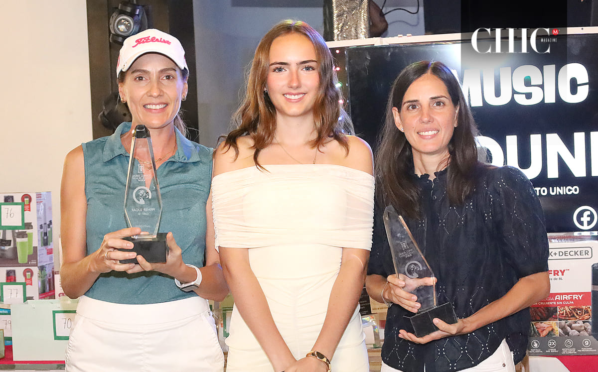 Alondra González, Bárbara Gutiérrez y Daniela López fueron parte del Torneo