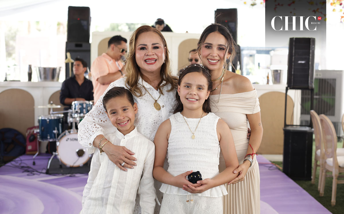 Cecy, Laurette, Pablo y Mila