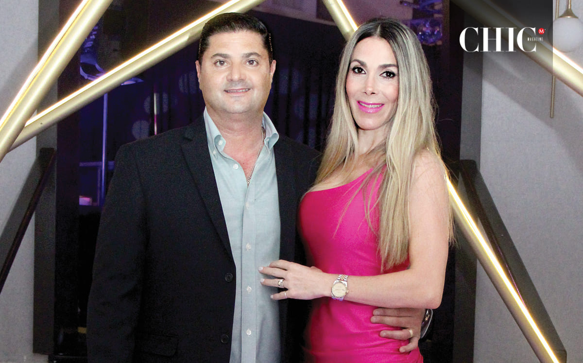 Eduardo Nader y Lilian Atala disfrutaron de una gran noche