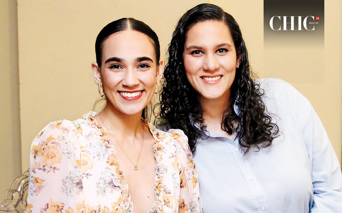 Kenia Pontvianne y Paulina Deschamps disfrutaron de la reunión