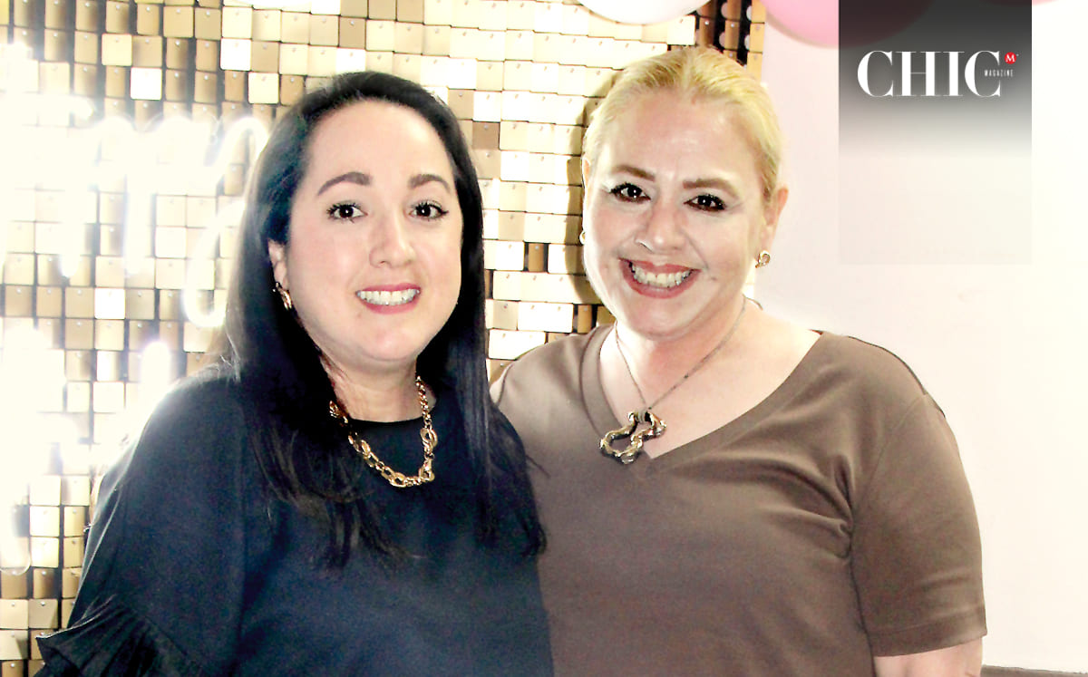 Lili Moreno y Esthela Pimienta acompañaron a al festejada en la celebración de su cumpleaños