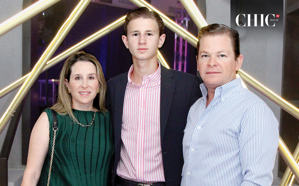 Lourdes González, Eduardo Eichelmann y Eduardo Eichelmann
