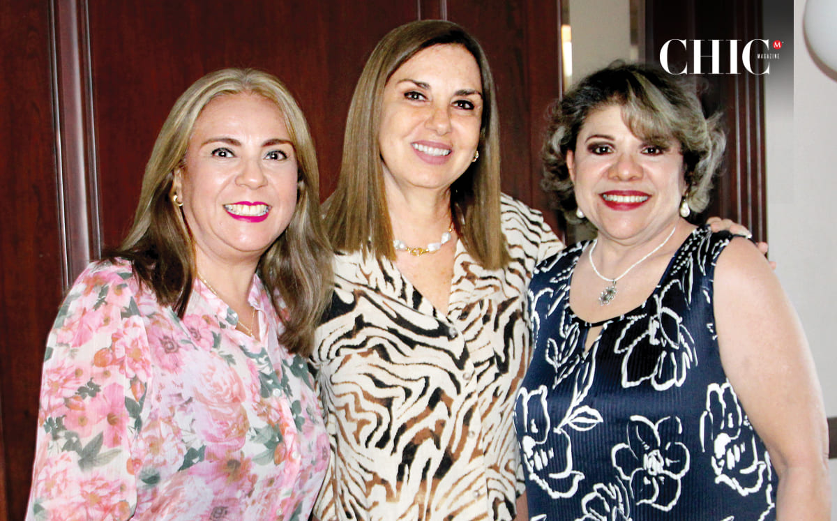 Rosalinda Vega, Ninfa Izaguirre y Marichuy González formaron parte del cumpleaños de Liliana