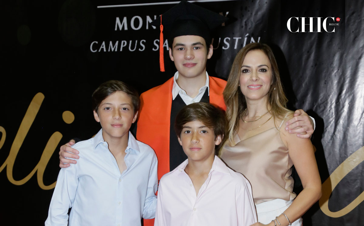 Alberto Lozano, Eugenio Lozano, Mauricio Lozano y Ana Cecilia Rodríguez