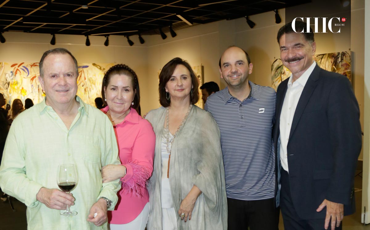 Eduardo De la Garza, Martha Leal, Verónica Sada, Gaspar Sada y Gerardo Priego