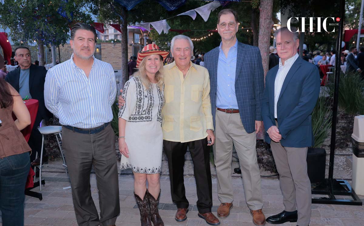 Hernán Garza, Melissa Bishop, Hernán Garza, Agustín Basave y Luis Iturralde