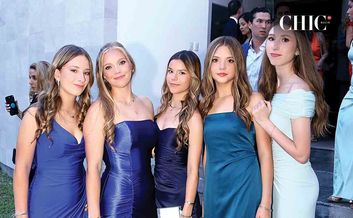 Lía Castellanos, Delia Carrera, Cordelia García, Gala Dovalina y Paulina Garza / Fotos: Roberto Alvarado