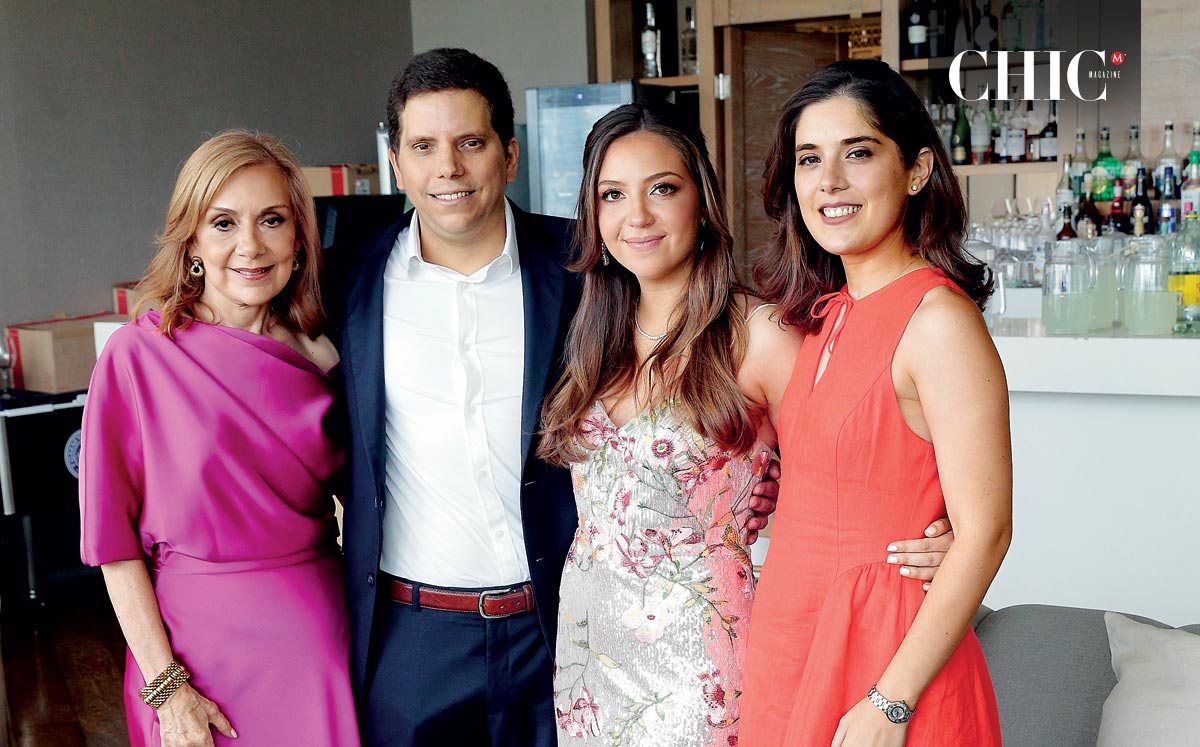 Paty Guajardo, David Alanís, Eugenia Villarreal y mariana alanís