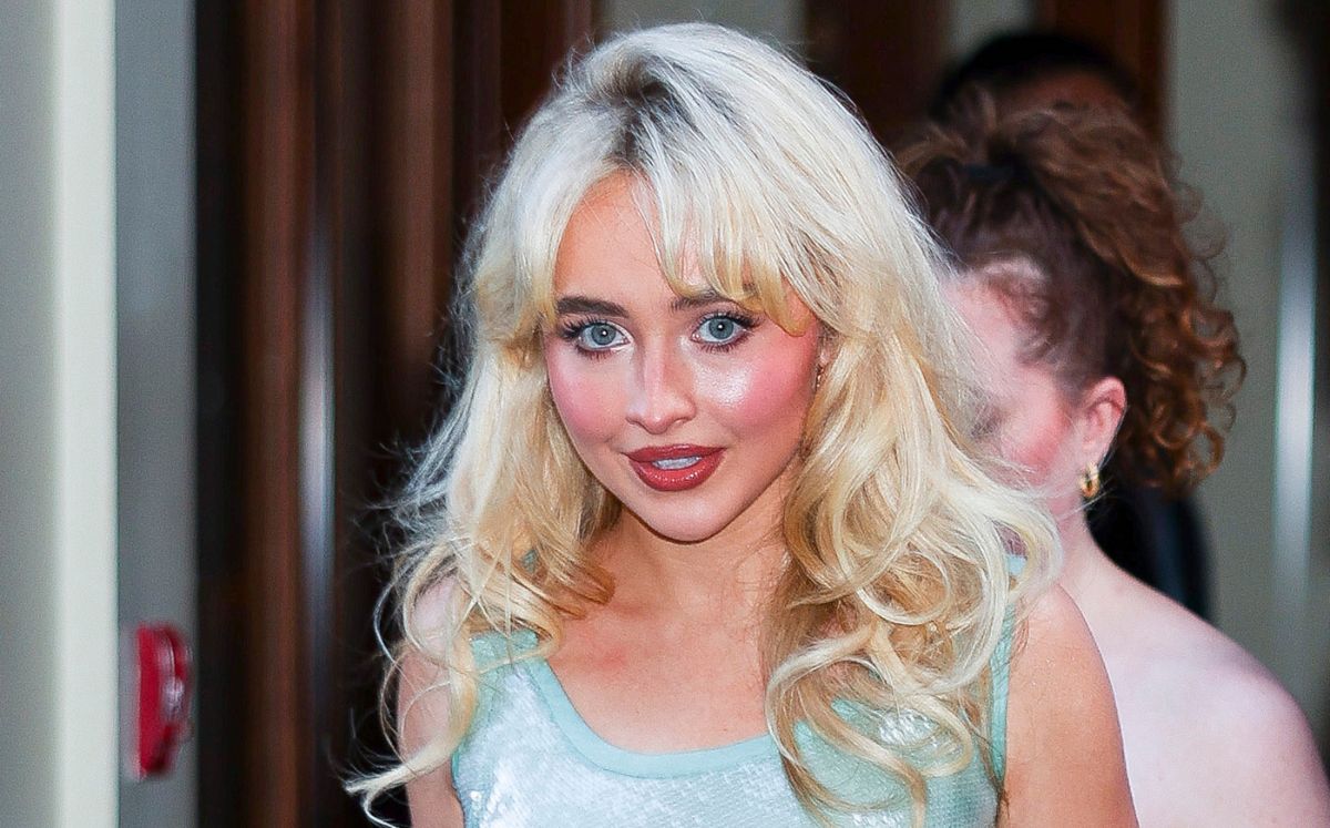 Esto fue lo que respondió Sabrina Carpenter a las críticas por la portada de "Man's Best Friend" (getty Images)